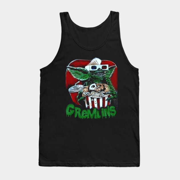 Gremlins Holiday Tank Top by charlesturners